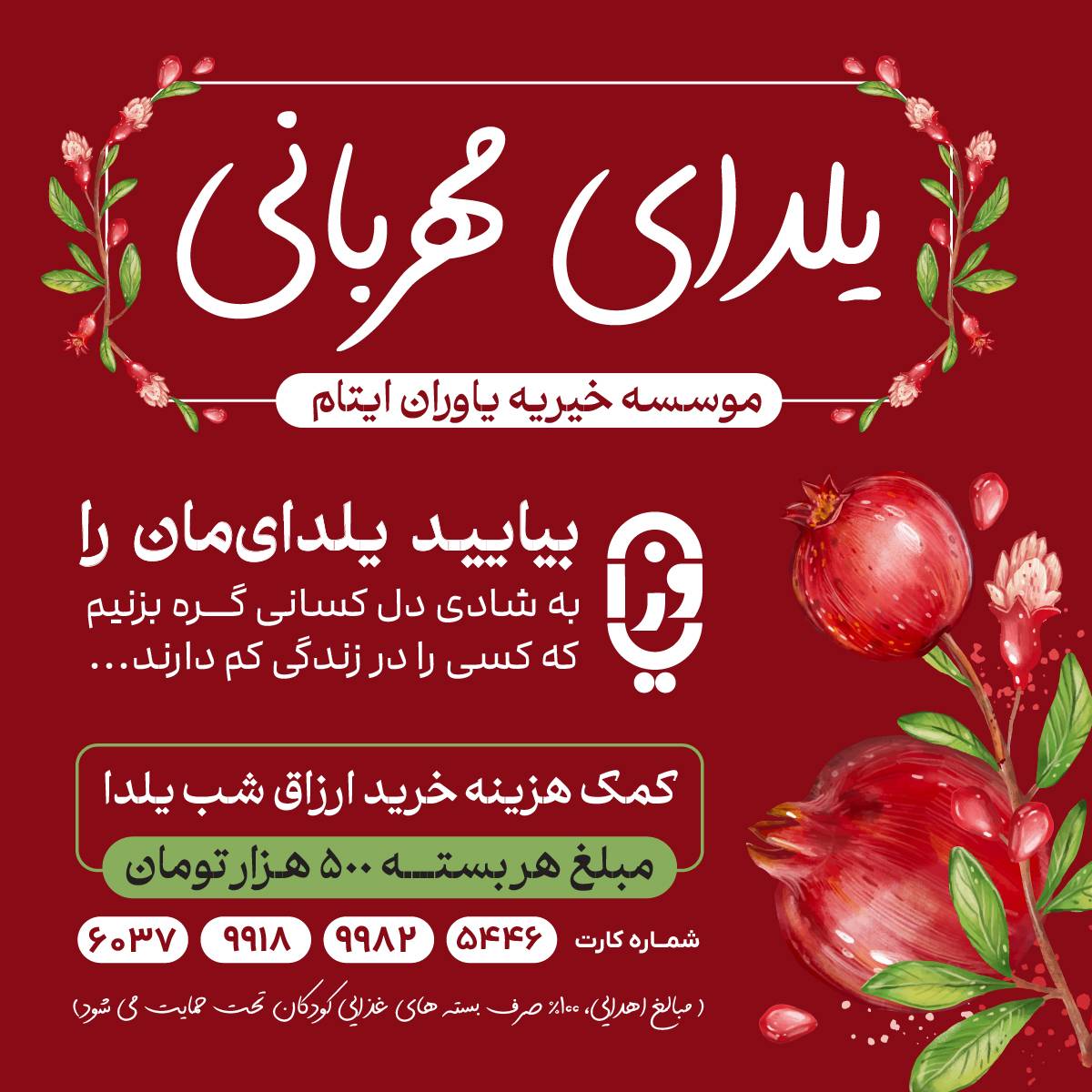 کمپین ارزاق شب یلدا